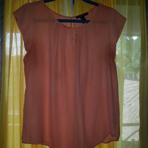 Foerever 21 Peach Flowy Top